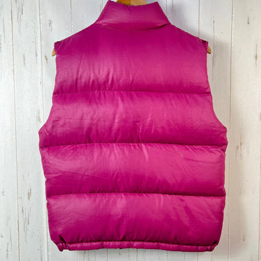 男式 S 码紫色 1970 年代 The North Face 防撕裂尼龙羽绒背心（棕色标签，旧标签）已停产，很难找到。