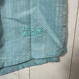 Jackwolfskin 翡翠湖衬衫，女款中号，蓝色，有机棉，长袖衬衫，棉质，z00054718