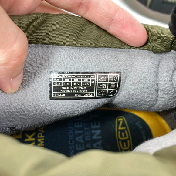【Men's 27.5cm グリーン系】 Keen ( キーン ) フッドゼラ ウォータープルーフ HOODZERRA WP フットウェア スノーブーツ z00058880  スノーブーツ フットウェア