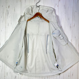 男女通用中号象牙色 Paper Sky Wear Wind Shell 连帽衫，ECRU 尼龙，软壳夹克，外套，z00053704，ECRU