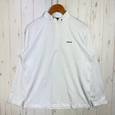 【Men's XL ホワイト系】 Marmot ( マーモット ) ロングスリーブ ハーフジップ シャツ ポリエステル ウェア トップス インナー シャツ ロングスリーブシャツ 化繊 z00061068  化繊 ロングスリーブシャツ インナー シャツ トップス ウェア