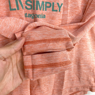 【Kid's M ピンク系】 2021 Patagonia ( パタゴニア ) キャプリーン クール デイリー カットソー LPME ポリエステル ウェア トップス インナー シャツ ショートスリーブTシャツ クルーネック 化繊 z00054032 LPME 化繊