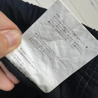 【Women's S ブラック系】 And Wander ( アンドワンダー ) ナイロンタフタ ハイカーパンツ Ny taffeta hiker pants ナイロン ウェア ボトムス ロングパンツ  z00054759   ロングパンツ ボトムス ウェア