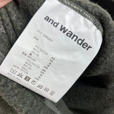 【Women's M グリーン系】 And Wander ( アンドワンダー ) リ ウール ジェーキュー クルー ネック Re Wool JQ Crew Neck ウール 574-3284061 Asian Women's フリース アウター ジャケット トップス - 【公式】2ndGEAR（セカンドギア）Webショップ【登山用品・アウトドア用品専門 買取販売店】