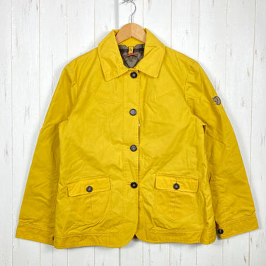 女式中号黄色 Fjallraven G1000 Liner 连体合成羽绒服 (Z00053761)