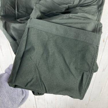 Teton Bros 男士 Crag 长裤，M 码，绿色。深绿色尼龙软壳长裤。z00054441。