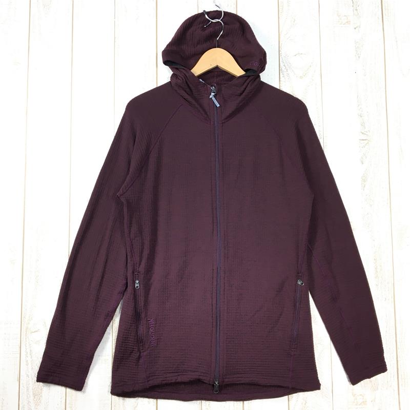 [Men's M Purple] Houdini Wooler Houdi 100% Merino Wool Grid Jacket 225834 International Men's Fleece Outer Jacket Tops Wear