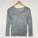 【Women's XS グレー系】 Icebreaker ( アイスブレーカー ) スピア ロングスリーブ クルー Speare LS Crewe メリノウール ウェア トップス インナー シャツ ロングスリーブTシャツ クルーネック ウール z00059036  ウー-7