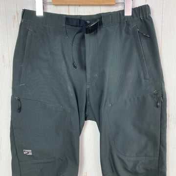 【Men's S ブラック系】 Finetrack ( ファイントラック ) ストーム ゴージュ アルパイン パンツ STORMGORGE ALPINE PANTS レギュラー ポリエステル ウェア ボトムス ロングパンツ ソフトシェル z00055596  ソフト - 0