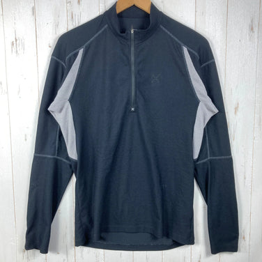[Men's M Black] Montura Pullover Long-Sleeve Tee Wear Tops Inner Shirt Long-Sleeve Shirt Synthetic z00057069 Synthetic Long-Sleeve Shirt Inner Shirt Tops Wear