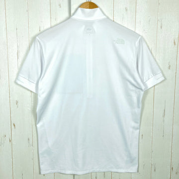 【Men's M ホワイト系】 The North Face ( ザ・ノースフェイス ) ショート スリーブ スーパーハイク ジップ Short Sleeve Superhike Zip ポリエステル ウェア トップス インナー シャツ ショートスリーブシャツ 化繊 - 0