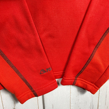 Mountain Hardwear Desna Hoody, Men's Size Small, Orange, Polyester Fleece Jacket with Polartec Power Stretch, z00053932