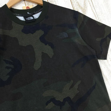 【Men's S グリーン系】 The North Face ( ザ・ノースフェイス ) ショートスリーブ セオ アルファ プリント Tシャツ S/S Ceo A Print Tee NT31723 Asian Men's WC Woodland Camo コットン - 【公式】2ndGEAR（セカンドギア）Webショップ【登山用品・アウトドア用品専門 買取販売店】