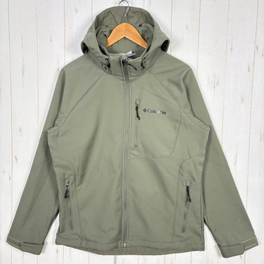 【Men's M グリーン系】 Columbia ( コロンビア ) カスケード リッジ III ソフトシェル Cascade Ridge III Softshell ポリエステル ウェア トップス アウター ジャケット ソフトシェル Omni-Shield ( オ