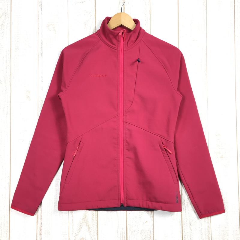 【Women's S ピンク系】 Mammut ( マムート ) ペルーダ ジャケット Peluda Jacket ソフトシェル フリース Softech 1010-12630 Women's  フリース アウター ジャケット トップス ウェア