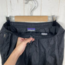 【Men's S ブラック系】 2016 Patagonia ( パタゴニア ) フーディニ パンツ Houdini Pants BLK / Black 生産終了モデル 入手困難 15D リップストップ DWR ポケッタブル ナイロン ウェア ボトムス ロングパンツ-9