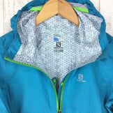 【Women's XS ブルー系】Salomon ( サロモン ) レディース ライトニング ウォータープルーフ ジャケット Lightning Wp Jkt L39270900 International Women's レインシェル アウター ジャケット トップス ウェア - 【公式】2ndGEAR（セカンドギア）Webショップ【登山用品・アウトドア用品専門 買取販売店】