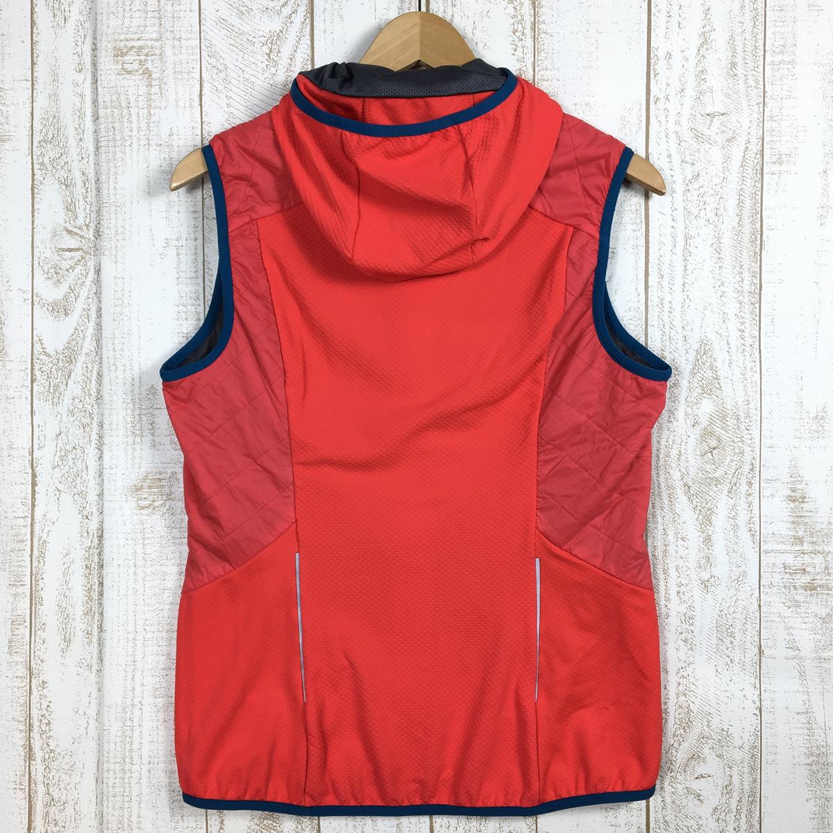 【Women's L レッド系】 Millet ( ミレー ) エクストリーム ルーター アルファ コンポ ベスト Extreme Rutor Alpha Compo Vest ポーラテックアルファ アクティブインサレーション フーデッド フーディ MIV7946 I