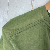 【Men's S Green】 Teton Bros. Short Sleeve Tee Discontinued Model Hard to Find Tony DeBoom Polyester Wear Tops Inner Shirt Short Sleeve T-shirt Crew Neck Synthetic Fiber