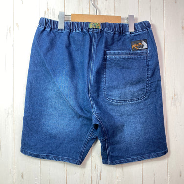 【Men's L ネイビー系】 Rokx ( ロックス ) デニム スリムショーツ Denim Slim Short Dark Wash コットン ウェア ボトムス ショーツ ショートパンツ コットン z00057276 Dark Wash コットン ショーツ ショ