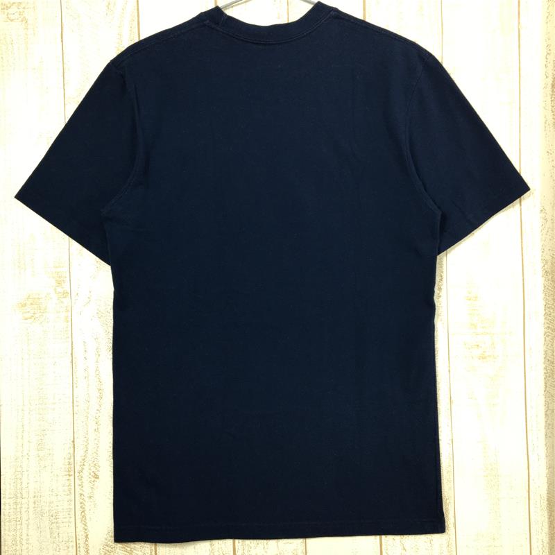 [Men's XS Navy] Patagonia Live Simply Hot Tub Cotton/Poly T-Shirts 39102 International Men's Cotton