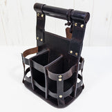 【OneSize ブラウン系】 Carlobolaget（カルロボラジェ） ブルワリー バック 6ボトル Brewery bag 6 bottles leather Brow / レザーブラウン 入手困難 バッグ ストレージ z00052774 leather B - 【公式】2ndGEAR（セカンドギア）Webショップ【登山用品・アウトドア用品専門 買取販売店】