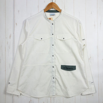 【Women's L アイボリー系】 Columbia ( コロンビア ) セカンド ヒル ウィメンズ ロング スリーブ シャツ Second Hill W Long Sleeve Shirt ポリエステル ウェア トップス インナー シャツ ロングスリーブシャツ 化繊 - 【公式】2ndGEAR（セカンドギア）Webショップ【登山用品・アウトドア用品専門 買取販売店】