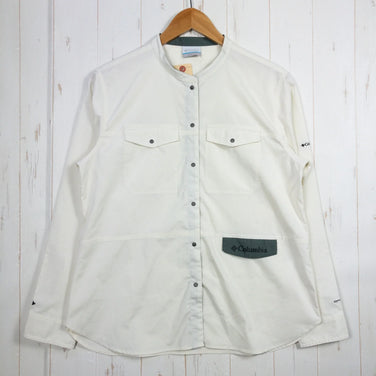 【Women's L アイボリー系】 Columbia ( コロンビア ) セカンド ヒル ウィメンズ ロング スリーブ シャツ Second Hill W Long Sleeve Shirt ポリエステル ウェア トップス インナー シャツ ロングスリーブシャツ 化繊 - 【公式】2ndGEAR（セカンドギア）Webショップ【登山用品・アウトドア用品専門 買取販売店】