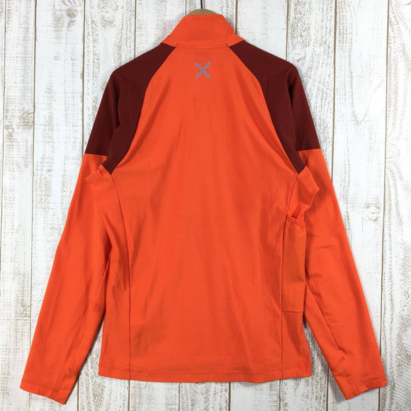 【Men's S オレンジ系】 Montura ( モンチュラ ) シュピッツェ ジップ マグリア Spitze Zip Maglia ロングスリーブ ジップネック シャツ MMZP53X International Men's 6861 化繊 ロングスリーブシャツ - 【公式】2ndGEAR（セカンドギア）Webショップ【登山用品・アウトドア用品専門 買取販売店】