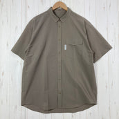【Men's XL ベージュ系】 Ridge Mountain Gear ( リッジマウンテンギア ) ベーシックショートスリーブシャツ Basic Short Sleeve Shirt Tawny Brown ポリエステル ウェア トップス インナー シャツ ロング