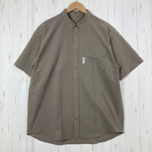 【Men's XL ベージュ系】 Ridge Mountain Gear ( リッジマウンテンギア ) ベーシックショートスリーブシャツ Basic Short Sleeve Shirt Tawny Brown ポリエステル ウェア トップス インナー シャツ ロング