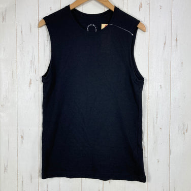 【Men's L ブラック系】 Yamatomichi ( 山と道 ) DF メッシュ メリノ スリーブレス DF Mesh Merino Sleeveless ダブルフェイス メッシュ メリノウール ウェア トップス インナー シャツ タンクトップ ノースリーブシ