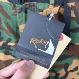 【Men's M カーキグリーン系】 Rokx ( ロックス ) カモフラージュ ストリート パンツ Camouflage Street Pant RXMF201103 WOODLAND z00056128 WOODLAND コットン ロングパンツ ボトムス ウェア