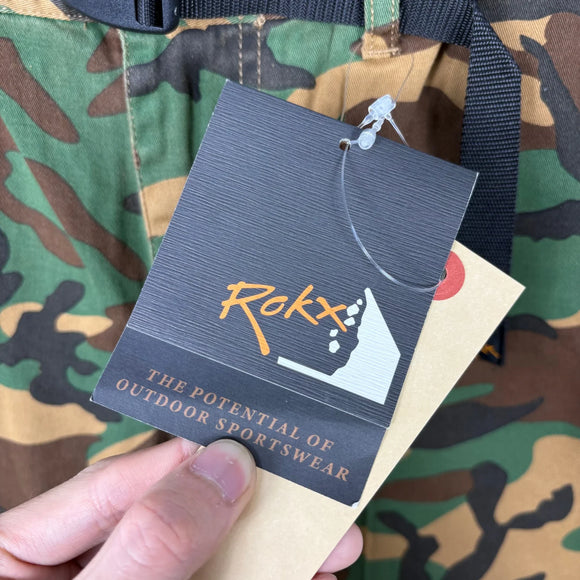 【Men's M カーキグリーン系】 Rokx ( ロックス ) カモフラージュ ストリート パンツ Camouflage Street Pant RXMF201103 WOODLAND z00056128 WOODLAND コットン ロングパンツ ボトムス ウェア