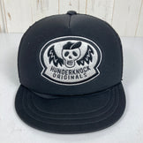 【OneSize ブラック系】 Hungerknock Originals ( ハンガーノック オリジナルス ) スカル ツバタン キャップ Skull Tsubatan Cap 生産終了モデル 入手困難 ポリエステル ウェア ウェア小物 ヘッドウェア キャップ z