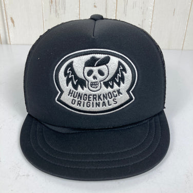 【OneSize ブラック系】 Hungerknock Originals ( ハンガーノック オリジナルス ) スカル ツバタン キャップ Skull Tsubatan Cap 生産終了モデル 入手困難 ポリエステル ウェア ウェア小物 ヘッドウェア キャップ z