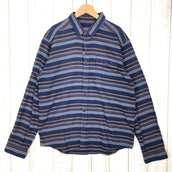 【Men's M ネイビー系】 Patagonia ( パタゴニア ) ロングスリーブ ライトウェイト フィヨルド フランネル シャツ Long Sleeve Lightweight Fjord Flannel Shirt 54020 International M - 【公式】2ndGEAR（セカンドギア）Webショップ【登山用品・アウトドア用品専門 買取販売店】