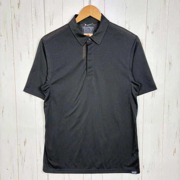 【Men's S ブラック系】 2021 Patagonia ( パタゴニア ) キャプリーン クール トレイル ポロ Capilene Cool Trail Polo ポリエステル ウェア トップス インナー シャツ ショートスリーブシャツ 化繊 z0005789