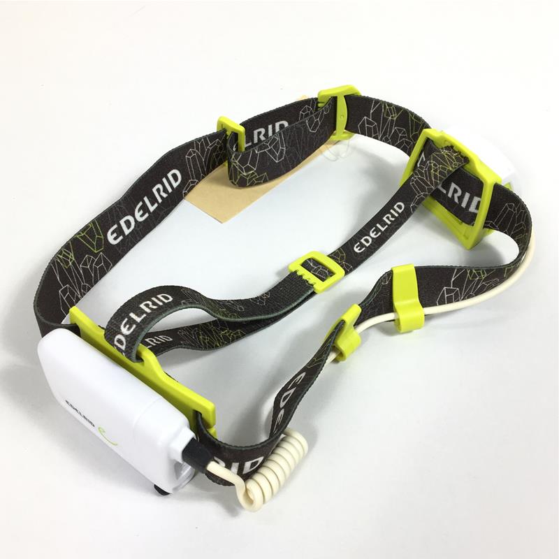 [One Size White] Edelrid Tauri Headlamp 280 Lumens USB Rechargeable ER75381 Headlamp Lighting Gear