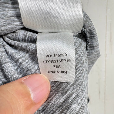 【Men's M グレー系】 2019 Patagonia ( パタゴニア ) キャプリーン クール デイリー シャツ Cap Cool Daily Shirt FEA ポリエステル ウェア トップス インナー シャツ ショートスリーブTシャツ クルーネック 化繊