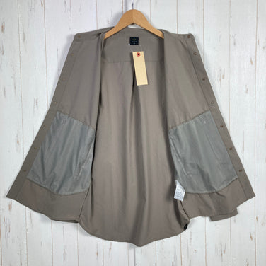 【Men's S ベージュ系】 Axesquin ( アクシーズクイン ) ロングスリーブベンチレーションシャツ L/S Ventilation Shirt ポリエステル ウェア トップス インナー シャツ ロングスリーブシャツ 化繊 z00054856  化繊 ロ