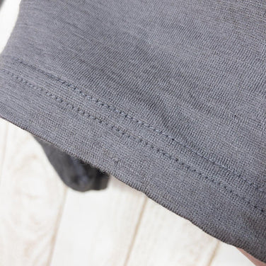 【Men's L グレー系】 Budo ( ブドー ) メリノウール ロングスリーブ カットソー Merino Wool Long Sleeve Cut Saw Tシャツ ロンt B22CB227A Asian Men's Utsubushi / Navy ウール - 【公式】2ndGEAR（セカンドギア）Webショップ【登山用品・アウトドア用品専門 買取販売店】