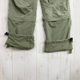 【Women's M グリーン系】 Columbia ( コロンビア ) フィジー アイランド コンバーチブルパンツ ウィメンズ Fiji Island Convertible Pants Women's 2WAY 3/4丈 ナイロンリップストップ ナイロン ウェア ボ