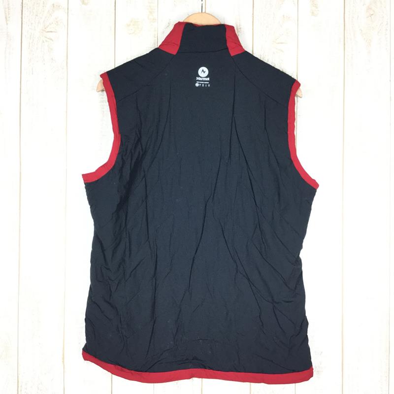 【Men's XL レッド系】 Marmot ( マーモット ) クライム ウールラップ ベスト Climb Woolwrap Vest MJM-F7008 Asian Men's  ウール ベスト トップス ウェア