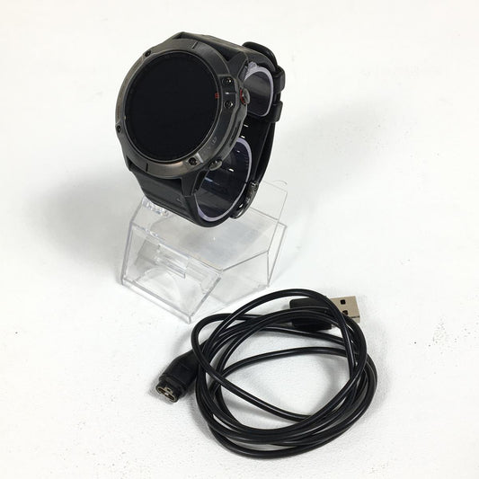 [OneSize Black] Garmin Fenix 6X 蓝宝石 GPS 智能手表 010-02157-43 户外手表时钟电子设备精密设备