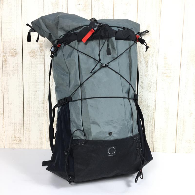 [Unisex M Gray] Yamatomichi (Yama to Michi) Three Standard X-Pac Vx21 Backpack Ultralight Ul + Breathable Pad + Zip Pack Set Discontinued Color Hard to Find Unisex