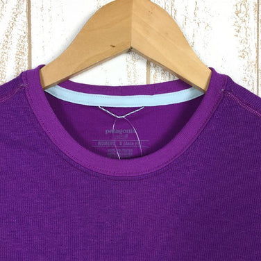 【Women's S パープル系】Patagonia ( パタゴニア ) キャプリーン 2 ライトウェイト クルー アジアフィット Capilene2 Lightweight Crew Asia Fit ロングスリーブ Tシャツ 44960 Asian Women's 化繊 ロングスリーブTシャツ クルーネック インナー シャツ トップス ウェア - 【公式】2ndGEAR（セカンドギア）Webショップ【登山用品・アウトドア用品専門 買取販売店】