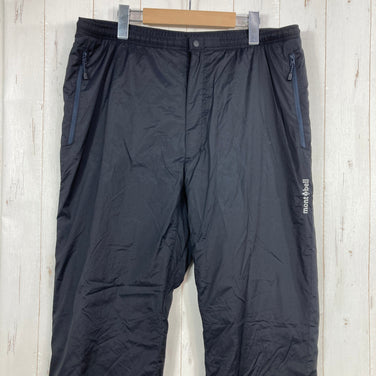 【Unisex XL ブラック系】 Montbell ( モンベル ) UL サーマラップ パンツ U.L. Thermawrap Pants ストレッチ エクセロフト 化繊ダウン ウェア ボトムス ロングパンツ 化繊インサレーション z00061015  化繊インサレ