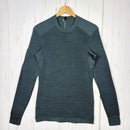 【Women's M グリーン系】 Aclima ( アクリマ ) ストリームウール クルーネック StreamWool Crewneck 108455 343 GREEN GABLES z00055905 343 GREEN GABLES ウール ロングスリーブTシャ-1
