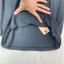 【Men's M ブラック系】 Montbell ( モンベル ) ジオライン L.W. ラウンドネックシャツ ポリエステル ウェア トップス インナー シャツ ロングスリーブTシャツ クルーネック 化繊 z00057548  化繊 ロングスリーブTシャツ クルーネ-6
